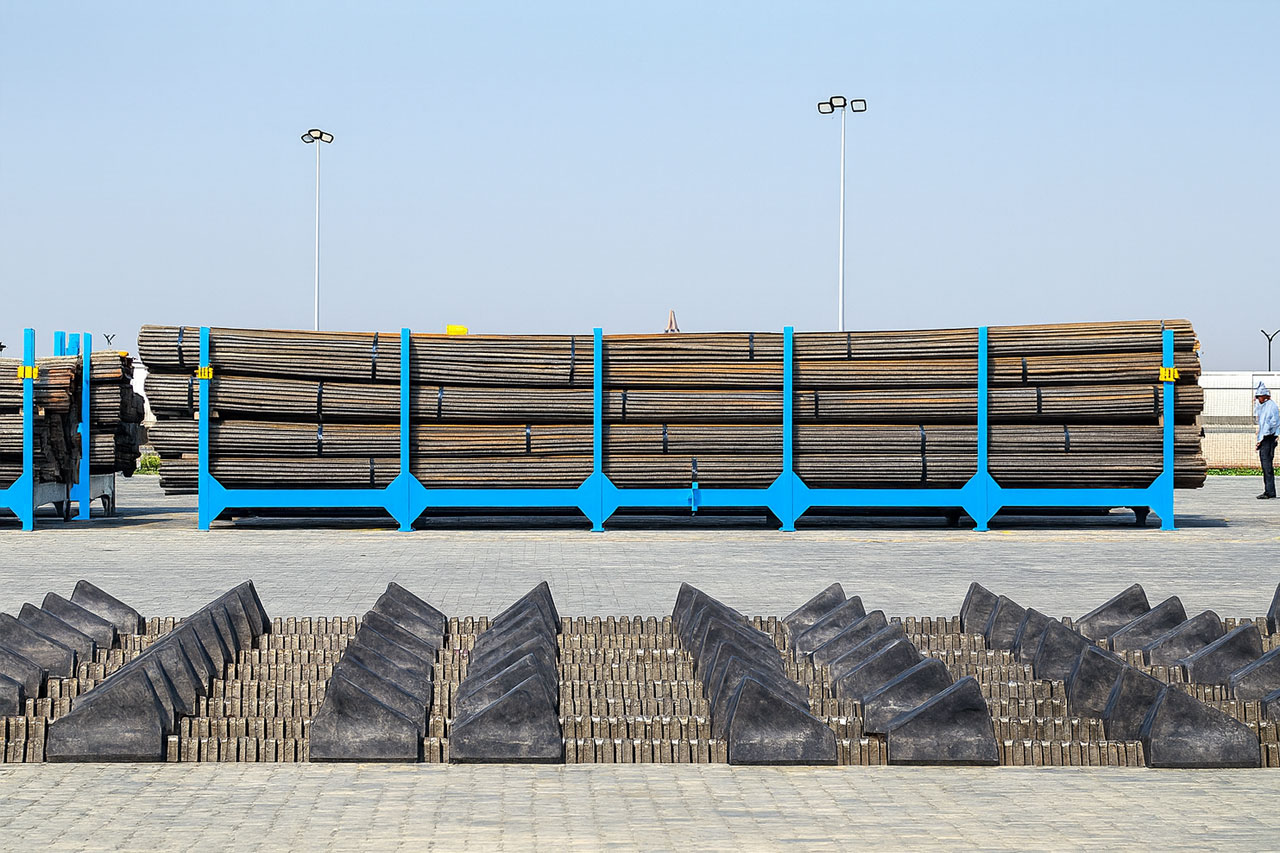Steel Stock Yard